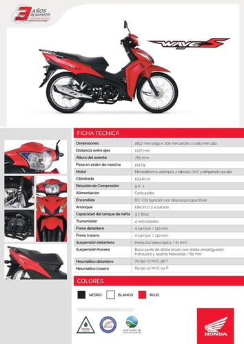 Imagen 15 de 16 de Honda Wave 110 S 2023