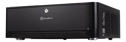 Gabinete De Pc Micro Atx Silverstone Gd06b-usa Htpc Negro