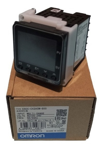 Controlador-pirometro De Temperatura E5cc-cx2asm-800 Omron.