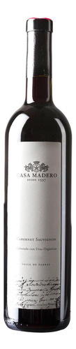 Pack De 4 Vino Tinto Casa Madero Cabernet Sauvignon Organico