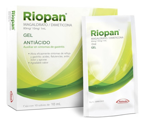 Riopan Gel Antiácido Sobres 10ml