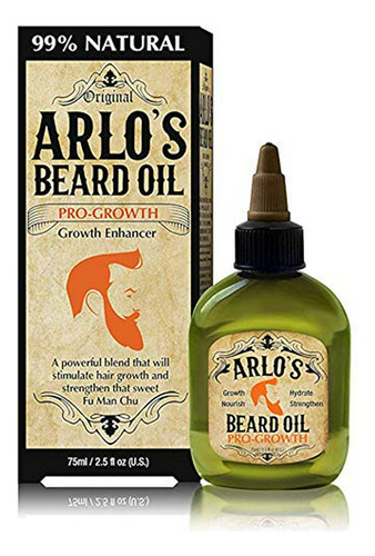 99% Aceite Natural Barba Original De Arlo, Pro-crecimiento C