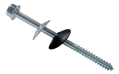 Parafuso Telheiro Completo 5/16x110 C/arruela Vedação 100pçs