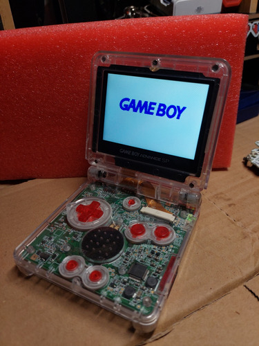 Gameboy Advance Sp Con Pantalla Ips 