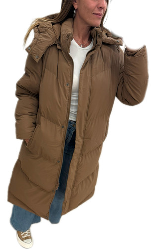 Campera Larga Inflable Tapado The Big Shop