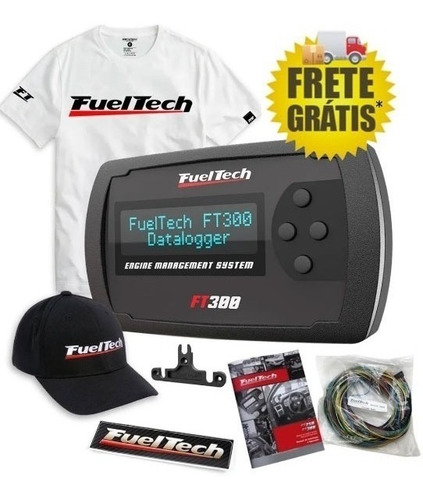 Fueltech Ft300 Com Chicote - 12x Sem Juros + Kit Brindes