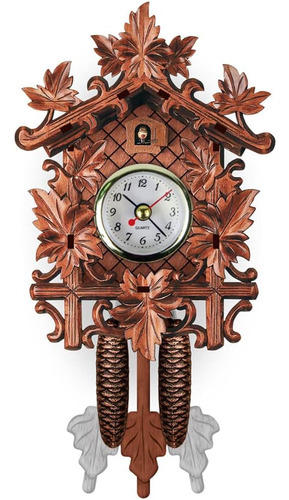 Reloj De Pared De Cuco Hecho A Mano, Reloj De Chalet Tradici