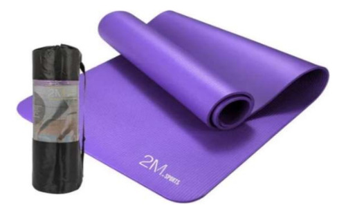 Alfombra De Yoga Gym Ejercicios Pilates Randers 031v Violeta