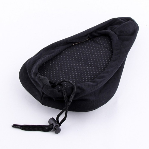 Imagen 2 de 5 de Funda Asiento Gel Bicicleta Prostatica Indor Spinning Mtb
