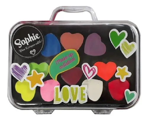 Sophie Set De Maquillaje Artistico Valija 6399 Vulcanita Sophie Set De Maquillaje Artistico Valija 6399 Vulcanita