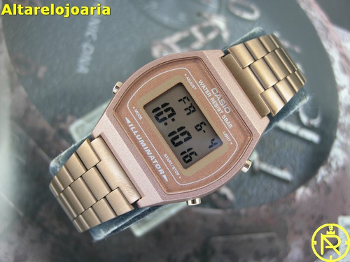 Relógio Feminino Casio Vintage Retrô Rosè B640wc5adf