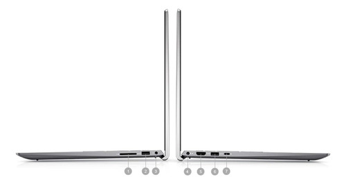 Laptop Dell Inspiron 5510, Core I5-11th, 16gb Ram, 256gb M2. Plateado (Reacondicionado)