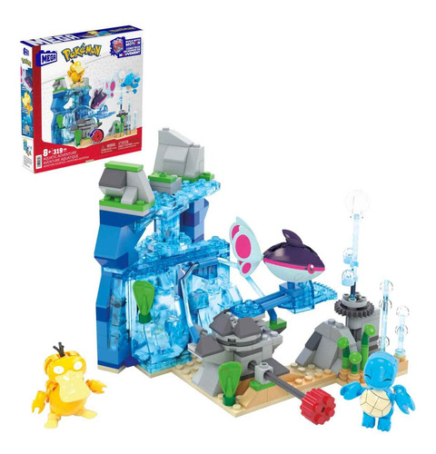 Mega Pokémon Aventura Acuática 319 Pcs Mod Hxf79