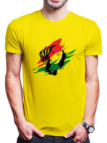 Polo Varon Bob Marley Rasta (d0749 Boleto.store)