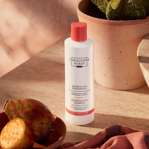 Shampoo Regenerador Christophe Robin Com Óleo De Atum Para