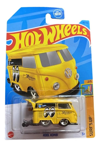 Hot Wheels Auto De Colección  Kool Kombi Vw Surf´s Up