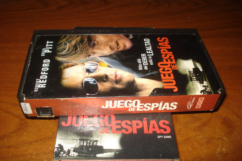 Vhs Juego De Espías ( Spy Game, 2001) (Usado)