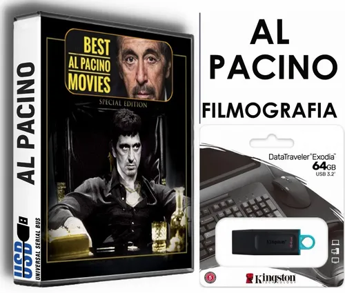 Al Pacino Todas Sus Peliculas Filmografia En Usb | MercadoLibre