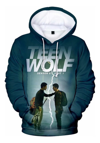 Sudaderas De Moda Teen Wolf Scott Sudadera Lobo Unisex Nuevo