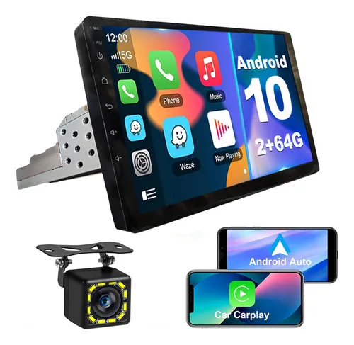 comprar 2+64g Estéreo Para Auto 1 Din Wifi Android 9 Pulgadas Con Carplay Lebeeaudio