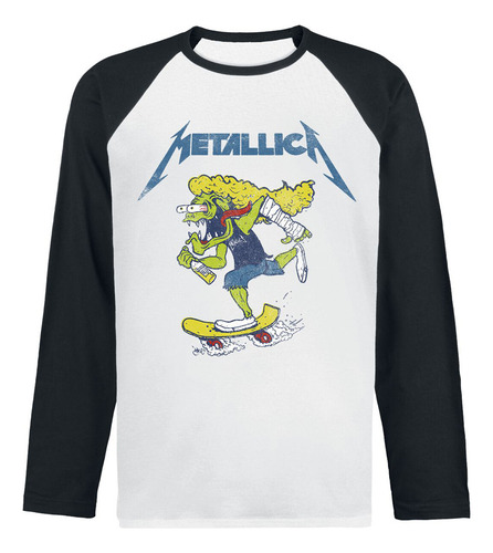 Sudadera De Manga Larga Para Hombre, Estilo Punk Rock, De Metallica