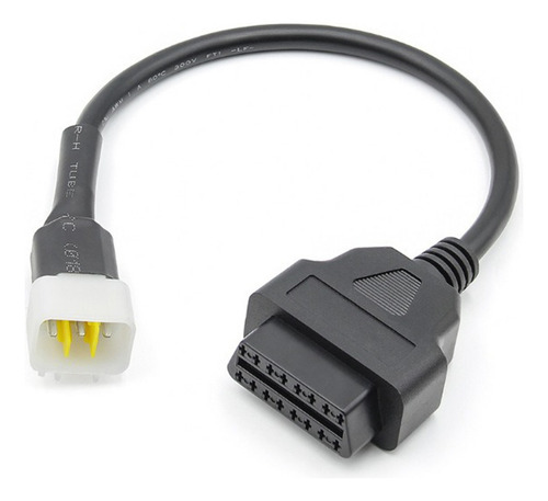 Adaptador Cable Diagnostic Motocicleta Obd Delphi De 6 A 16