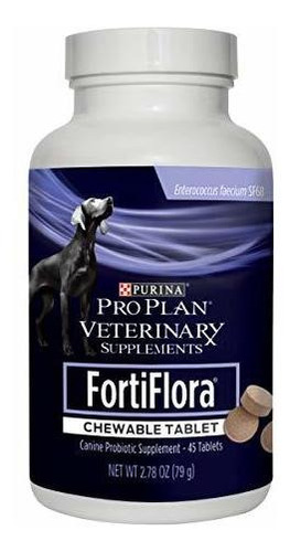 Probioticos Para Perros - Purina Fortiflora - X45 Unidades