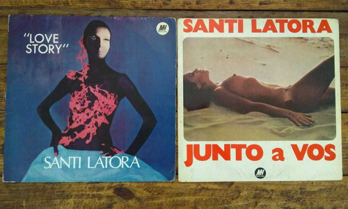 Santi Latora Lote 2 Vinilos Lp 70s Lounge Easy Listening