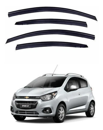 Aletas Botaaguas Chevrolet Spark - Repuesto Para Todo Año