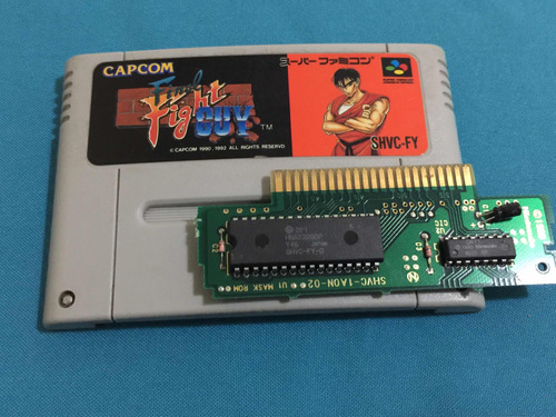 Final Fight Guy Original Super Nintendo Famicom (Usado)