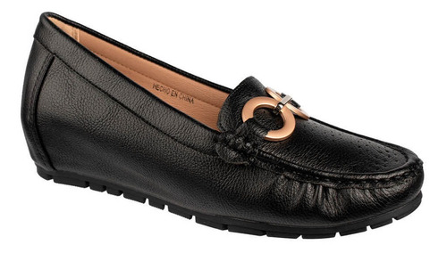 Mocasines Vestir Chabely 7-mo125 Negro