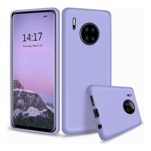 Funda Para Huawei P Smart 2019 Soft Feeling Antishock Lila