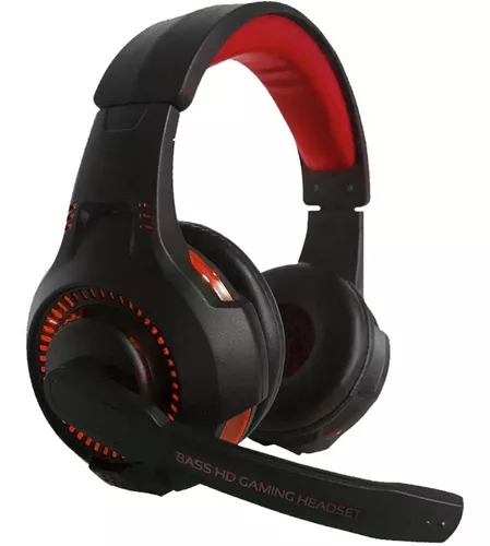 Auriculares gaming - Auriculares PC Wired Glow USB Gaming Headset SYNTEK,  Circumaurales, negro