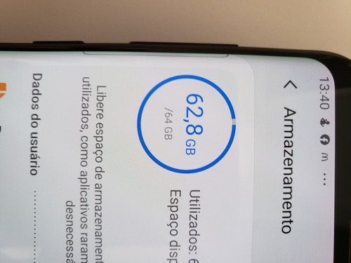 Celular Smartphone Samsung Galaxy S8 + Plus Preto 64gb