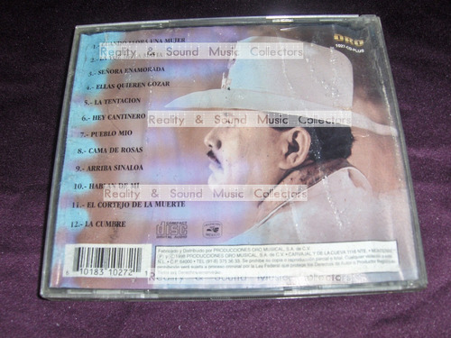 El Compa Godo Pueblo Mio Cd Con Detalle En Portada Y Contra (Usado)