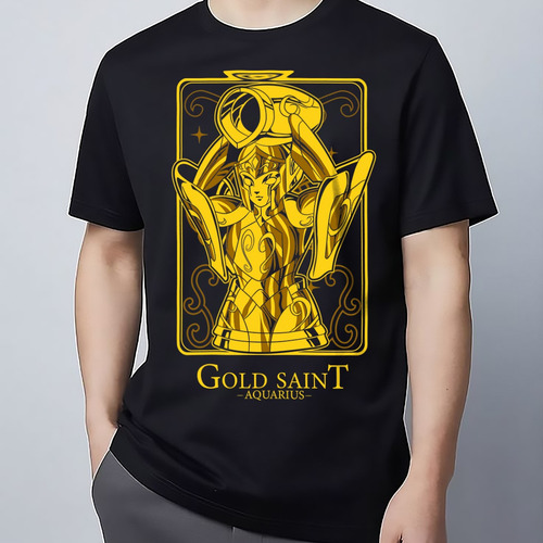 Saint Seiya Caballeros De Zodiaco Playera Estampada