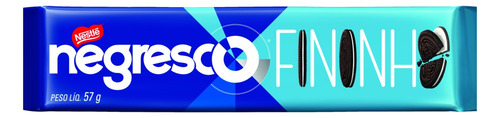 Biscoito Negresco Fininho de chocolate 57 g