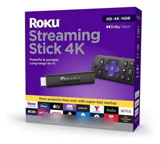 Roku Streaming Stick 4k Con Control De Voz
