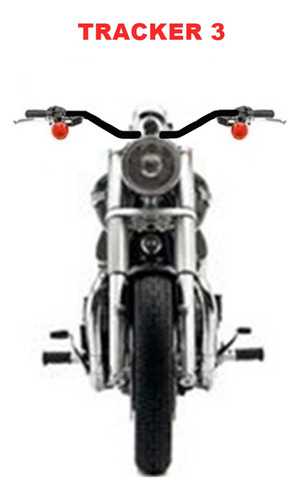 Guidão Guidom 7/8 Tracker Mod 3 Meteor 350 Rosca Para Peso