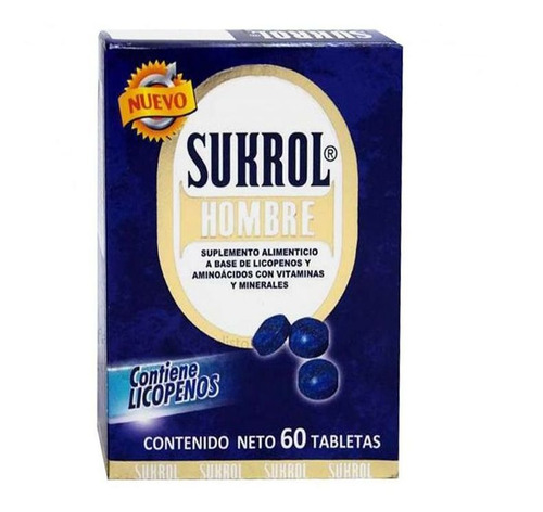 Sukrol Hombre 60 Tabletas