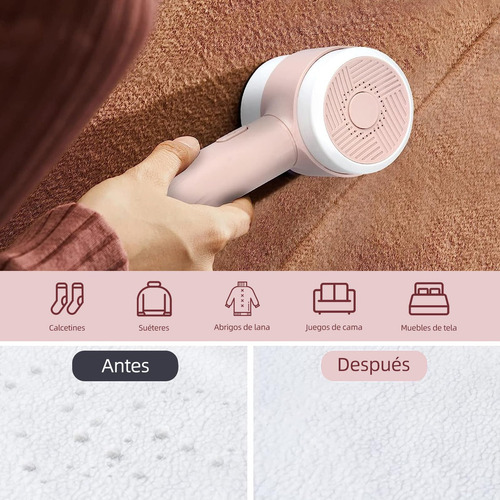 Quita Pelusa Para Ropa Recargable, Removedor De Pelusa