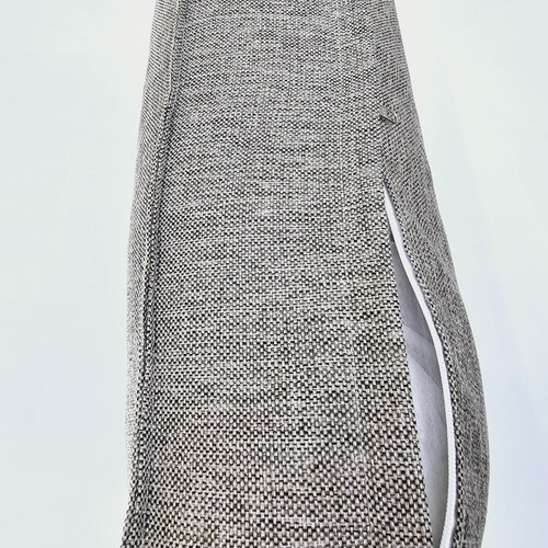 Imagen 4 de 7 de Funda Almohadon 60x60 Cm Chenille Ideal Sillon Algarrobo
