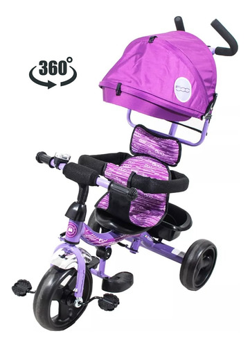 Triciclo Infantil Bebe Disney Gira 360 Baby Shopping 