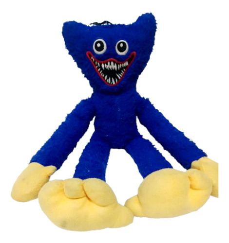 Huggy Wuggy Boneco Azul Pelucia Playtime Pop Time No Brasil (Usado)