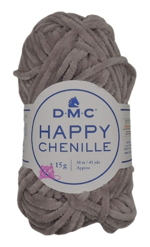 Lana Dmc Happy Chenille Tejer Amigurumi Bordar Aterciop 15gr