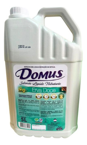 Sabonete Liq Domus Erva Doce 5l - Un