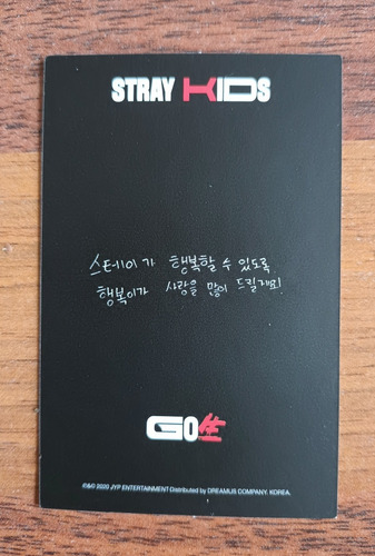 Photocard Felix Go Live (Usado)