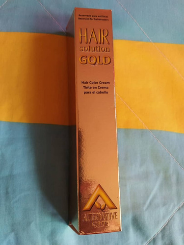 Tinte Alternative Care Hair Solution Gold Tono Rubi 