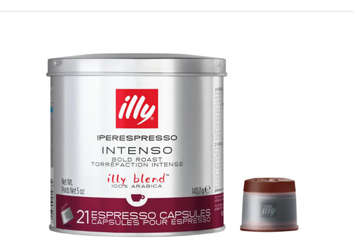 Illy Iperespresso Cápsulas De Café, Tostado Oscuro De 5 Onza