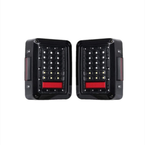 Jeep Wrangler Jk Luces Traseras De Freno Blanco/rojo Luces T